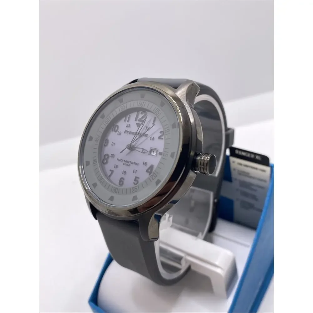 Freestyle Shark Mens Ranger XL Surf Camp Watch Backlight Glowing New Battery